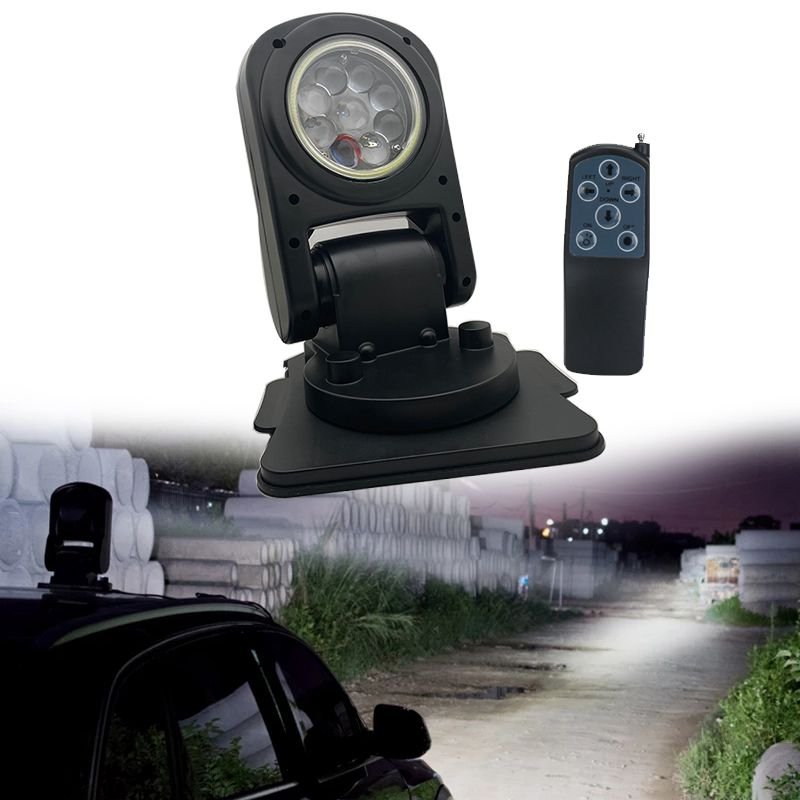 12V 24V 45W 6000Kn Searchlight with Wireless Remote Control Searching Light for Off Road ATV SUV