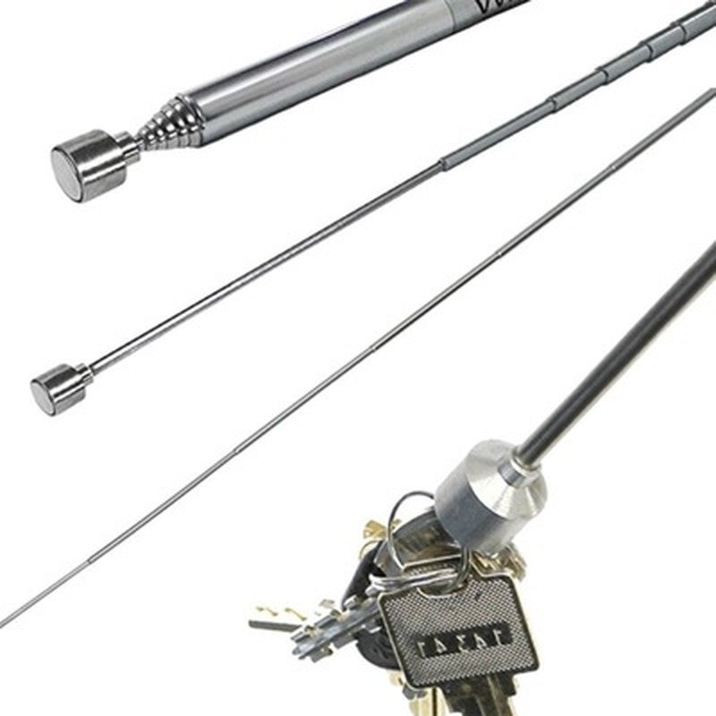 1PCS Portable Powerful Magnetic Iron Suction Rod Search Magnet Tool To Pick Up Nuts And Bolts