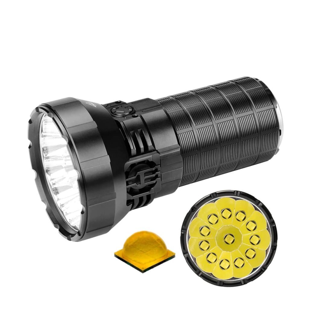 IMALENT MS12 Mini Powerful Flashlight CREE XHP 65000LM Rechargeable Torch Light with 21700 Battery for Hunting
