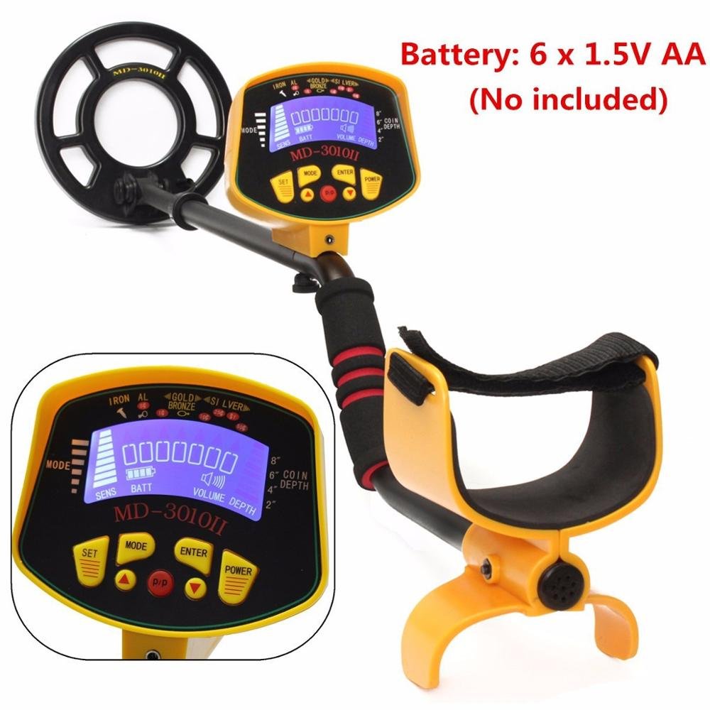 Md3010ii Metal Detector Underground Gold Finder Search All Scanner Digger Kit Finder Tester Machine Metaldetector Gem
