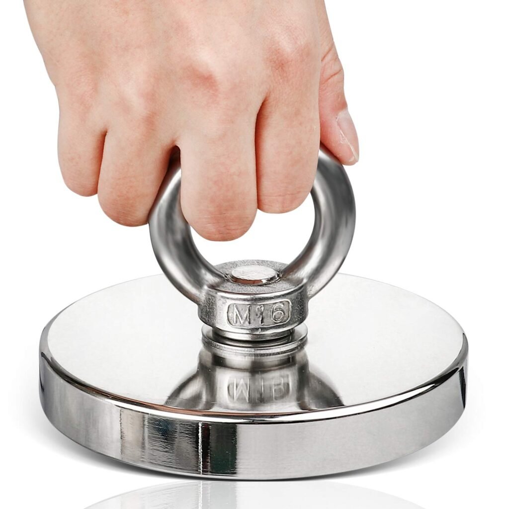 Super Strong Search Magnet Neodymium Magnet 1pc D90 Salvage Fishing Magnetic Hook Max 350KG Deep Sea