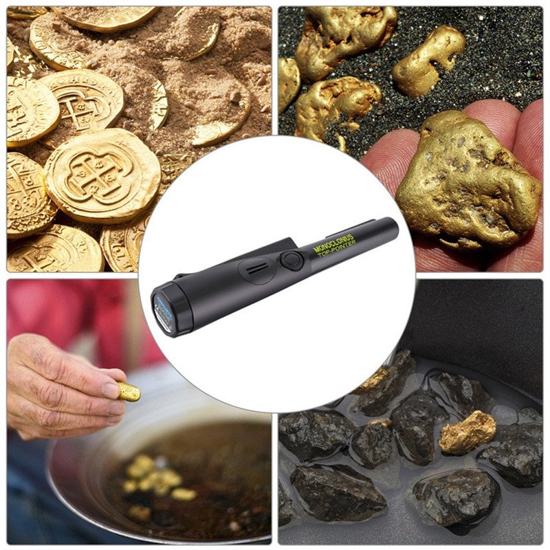 100 Waterproof Underwator Metal Detector Pinpointer Underground Pin Pointer Gp Pointer All Gold Ring Search Digger