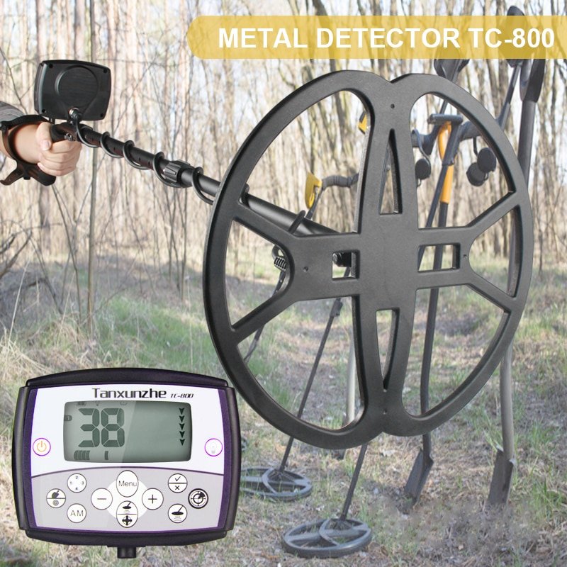 Best Metal Detector 2022 Professional Deep Waterproof Sensitive Metal Detector Searching Gold Digger Treasure Hunter LCD
