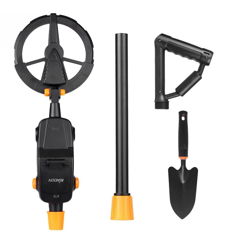 Children Lightweight Handheld Metal Detector Gold Digger Treasure Hunter Tracker Seeker with Waterproof Search Coil for