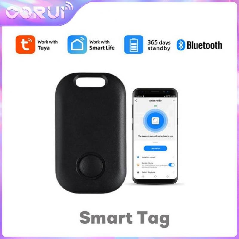 Corui Tuya Mini Keychain Tracker Anti Lost Alarm Device Smart Bluetooth
