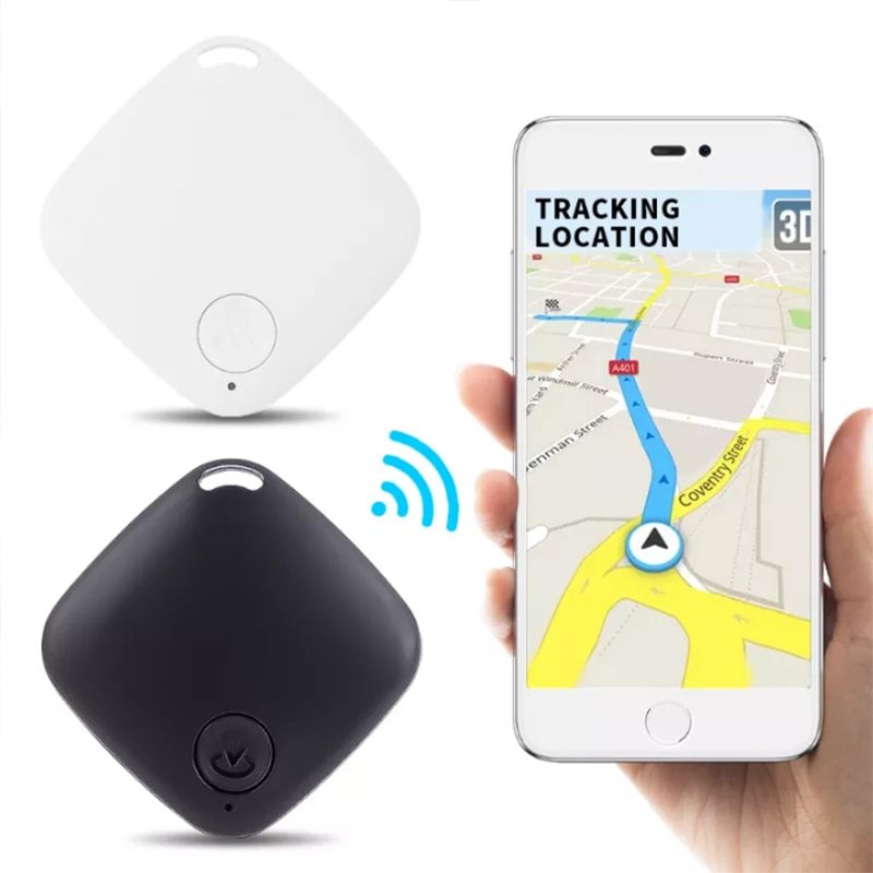 Diamond shaped Anti loss Device Child Pet Tracker Blue tooth Locator Two way Object Finding With