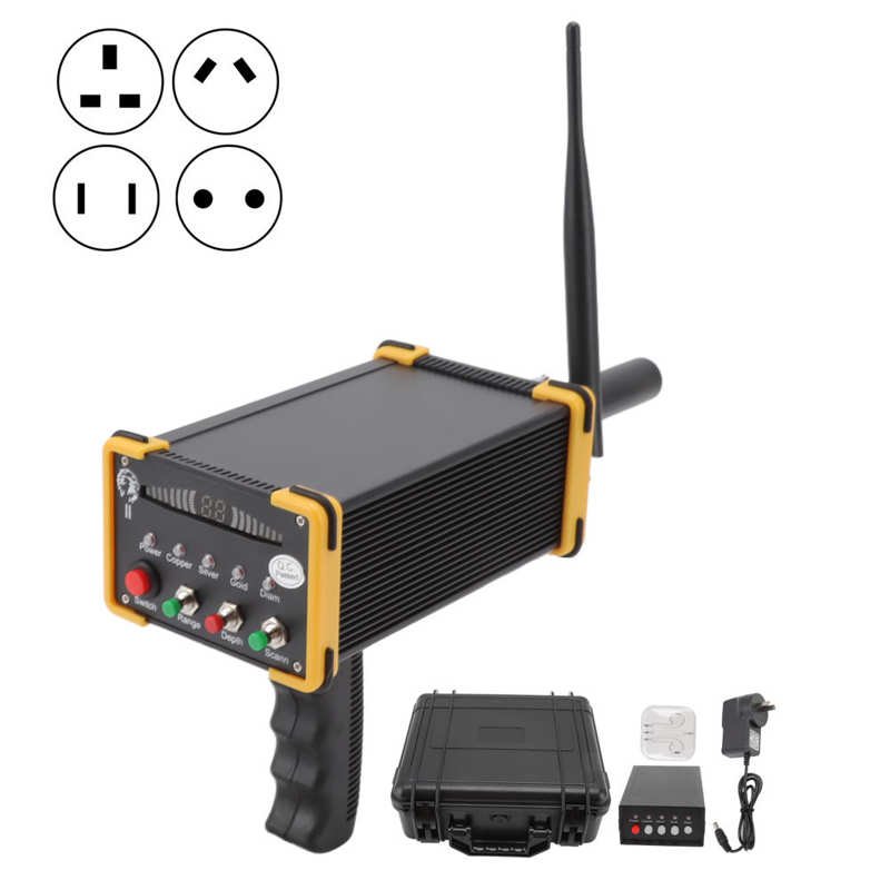 Hand Held Metal Detector 15meter Depth 1000 Meter Search Range Identifying Metal Types Accurate Locating Underground