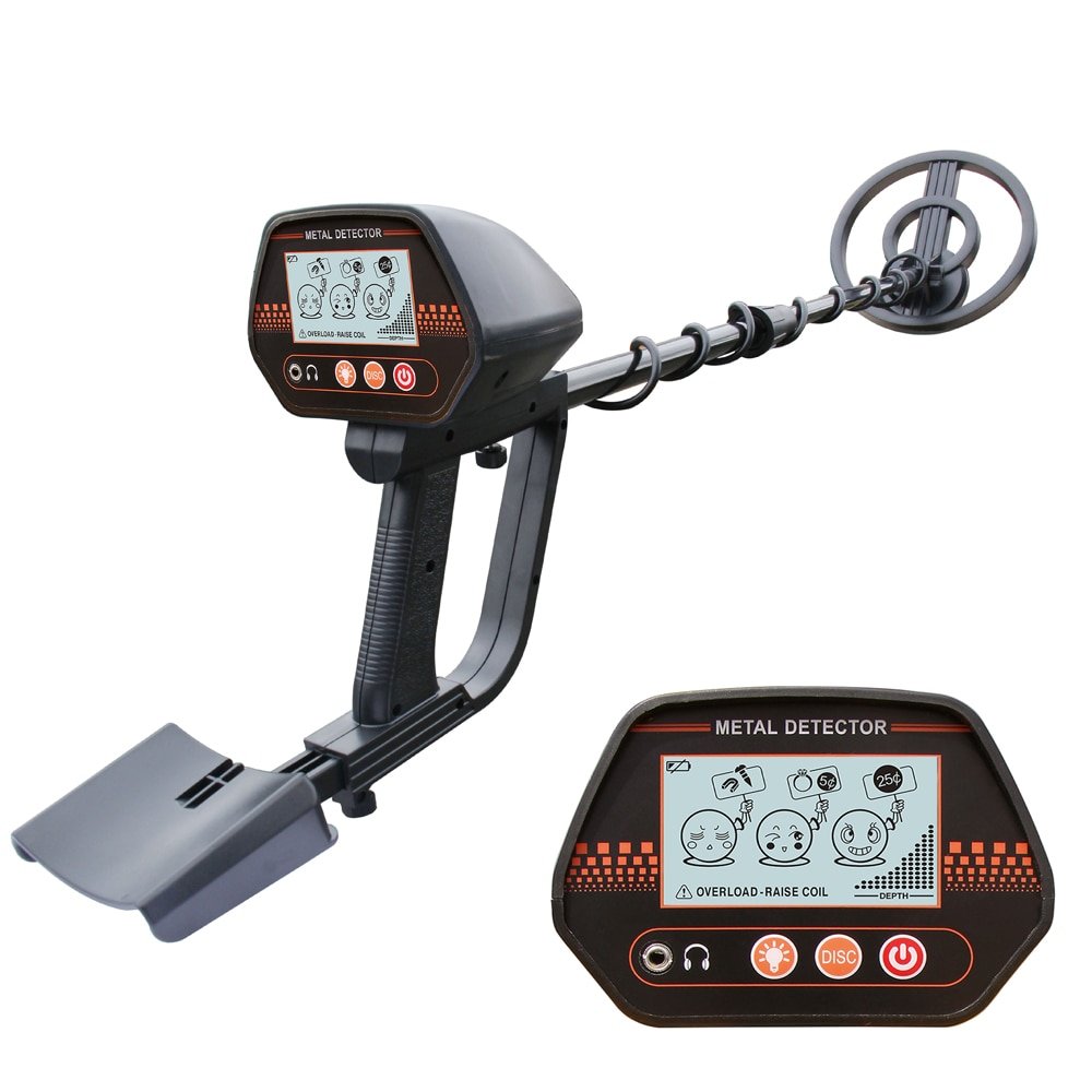 High Sensitivity Underground Metal Detector MD 4070 LCD Jewelry Treasure Gold Metal Finder with 7 8