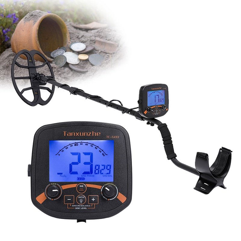 Hot Selling Professional Underground Metal Detector High Precision TC 600 Powerful yellow Gold Detector Hunter search