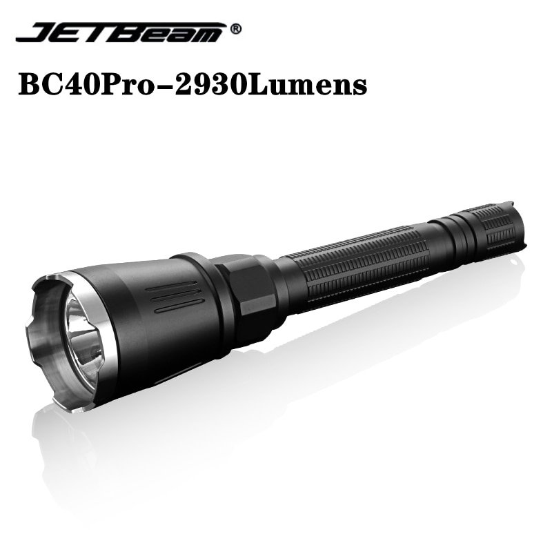 JETBeam BC40 PRO Tactical Flashlight Super Bright 2930Lumens CREE XHP50 LED EDC Troch Light For Camping