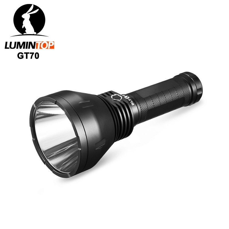 LUMINTOP BLF GT Super Bright Searching Flashlight 7500 Lumens Cree XHP 70 2Hi LED Max 1400