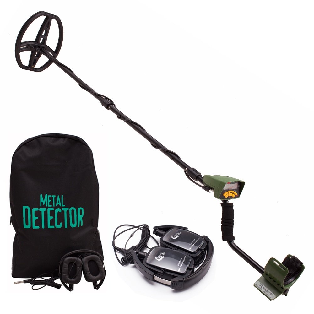 Metal Detector Gold Search Equipment Tool with Best Quality MD6350 Russian Green Color Treasure Hunter