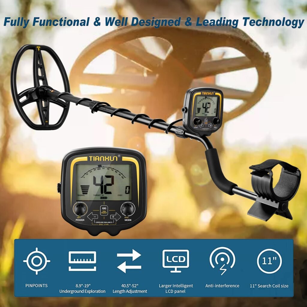 Metal Detector Gold and Diamond 2 5m Search Finder Gold Detector Treasure Hunter Detecting Pinpointer Professional
