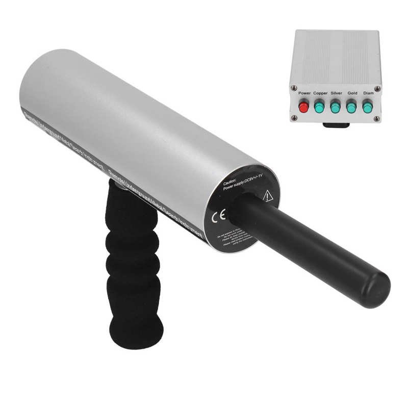 Metal Detector Locator Handheld Rechargeable Gold Search Detector Underground Treasure Tracker For Gold Silver Copper Gem