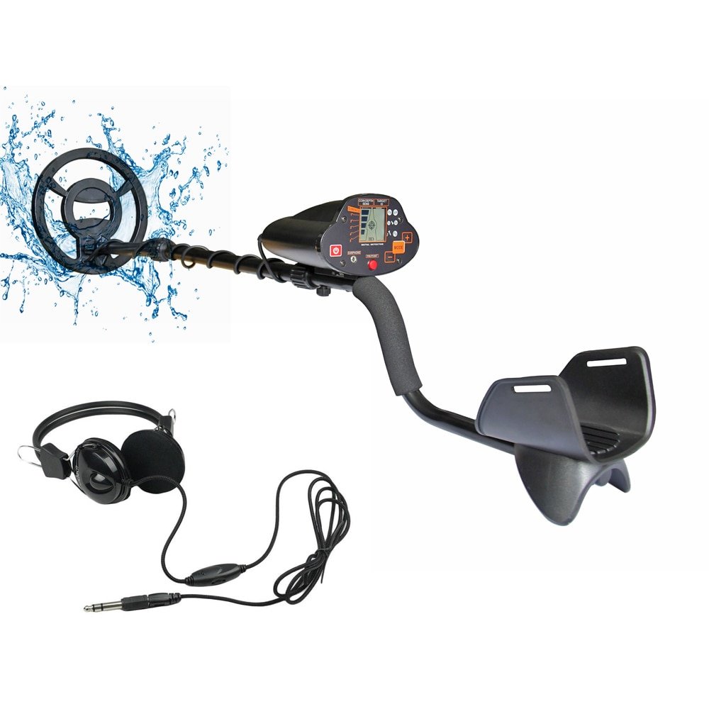 Metal Detector MD5030 Underground Search Gold Finder Detector Treasure Hunter Detecting Pinpointer With LCD Display