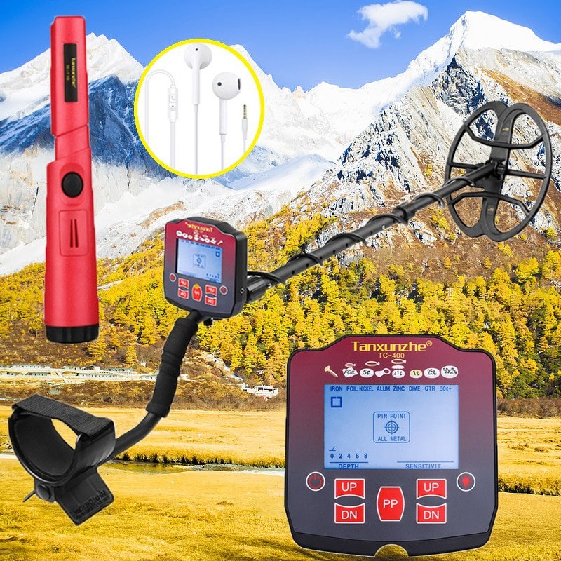 Professional Metal Detector for Treasure Search Pinpointing Underground Gold Circuit Wire Iron Waterproof Detector De Metales