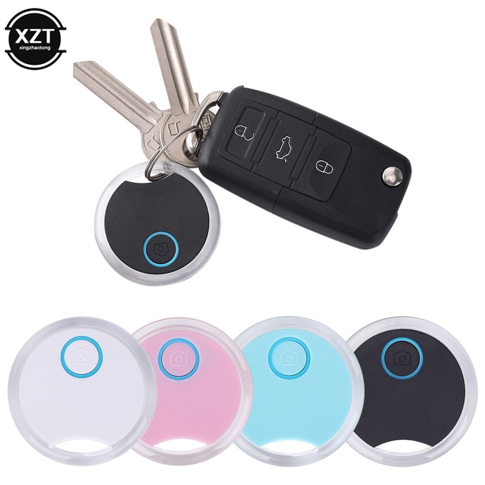 Round Bluetooth compatible Prevent Loss Device Key Article Finder Mobile Phone Search Two way Reminder