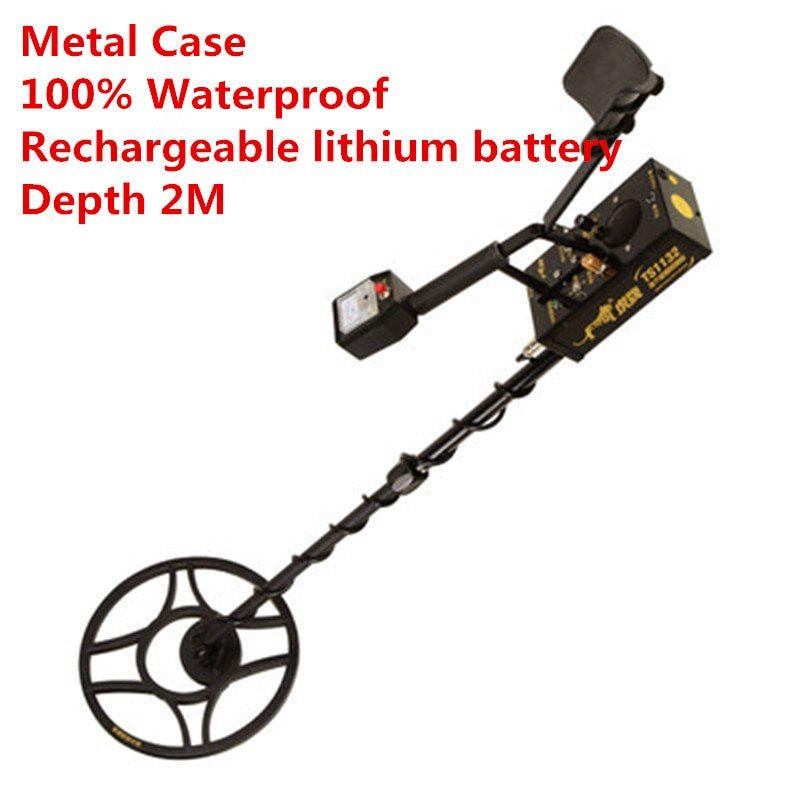 Search Metal Detector Underground Pinpointer Long Range Gold Detector Underwater Waterproof Profissional Detective Depth 2M