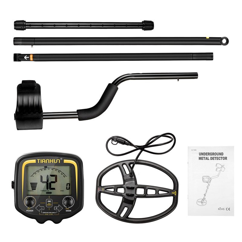 TX 850 Durable Metal Detector Underground Depth 2 5m Search Finder Gold Detector Treasure Hunter Detecting