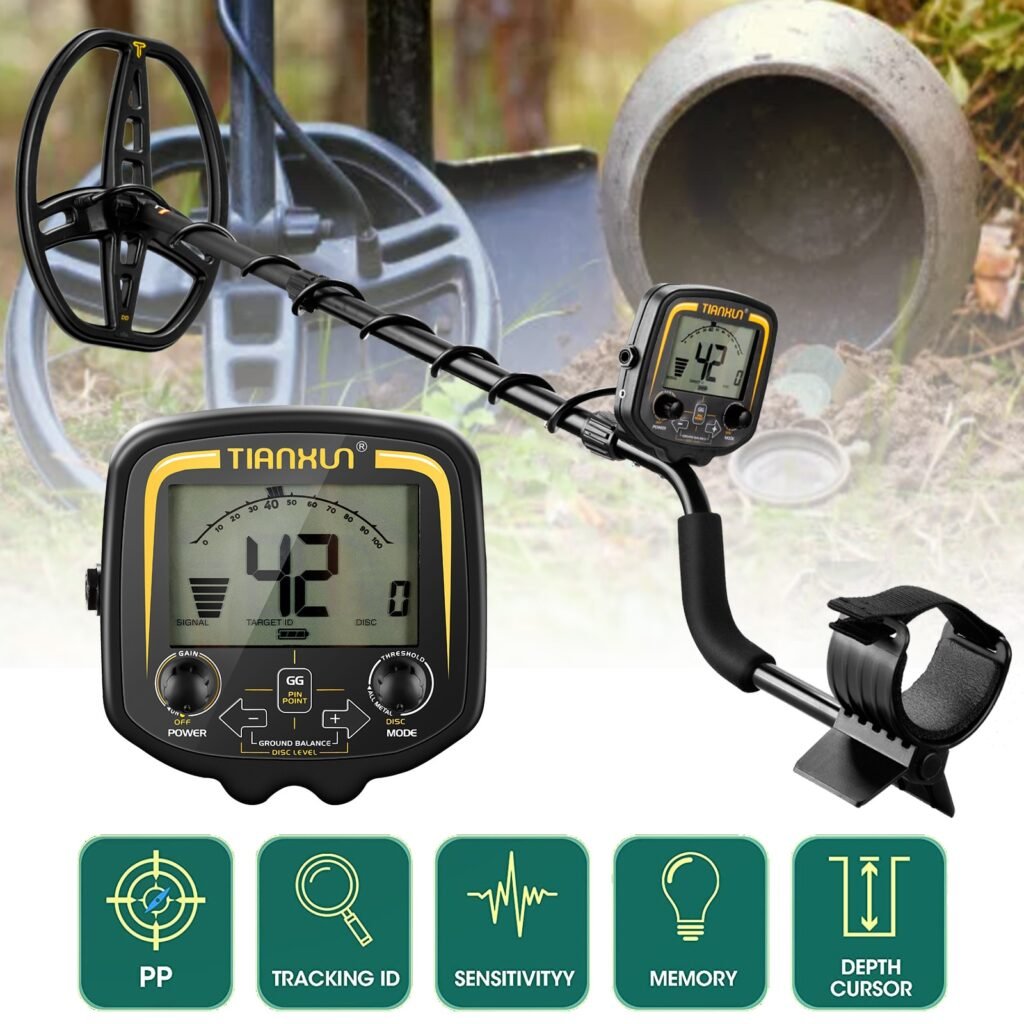 TX 850 Metal Detector Underground Professional Depth 2 5m Search Finder Gold Detector Treasure Hunter Detecting