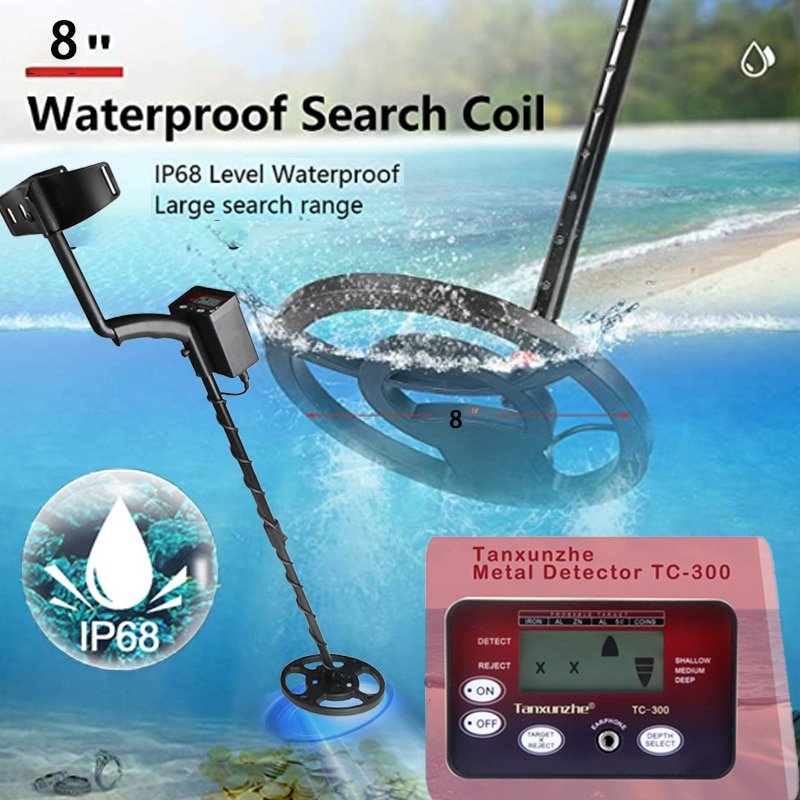 Tanxunzhe New Underground Metal Detector Gold Detectors Treasure Hunter Detector Circuit Metales High Sensitivity Waterproof