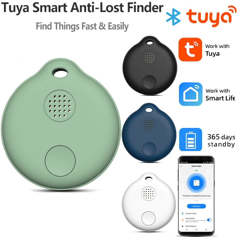 Tuya Bluetooth Smart Tag Anti Lost Finder Wireless GPS Tracker Alarm Stuff 2 Way Search Suitcase