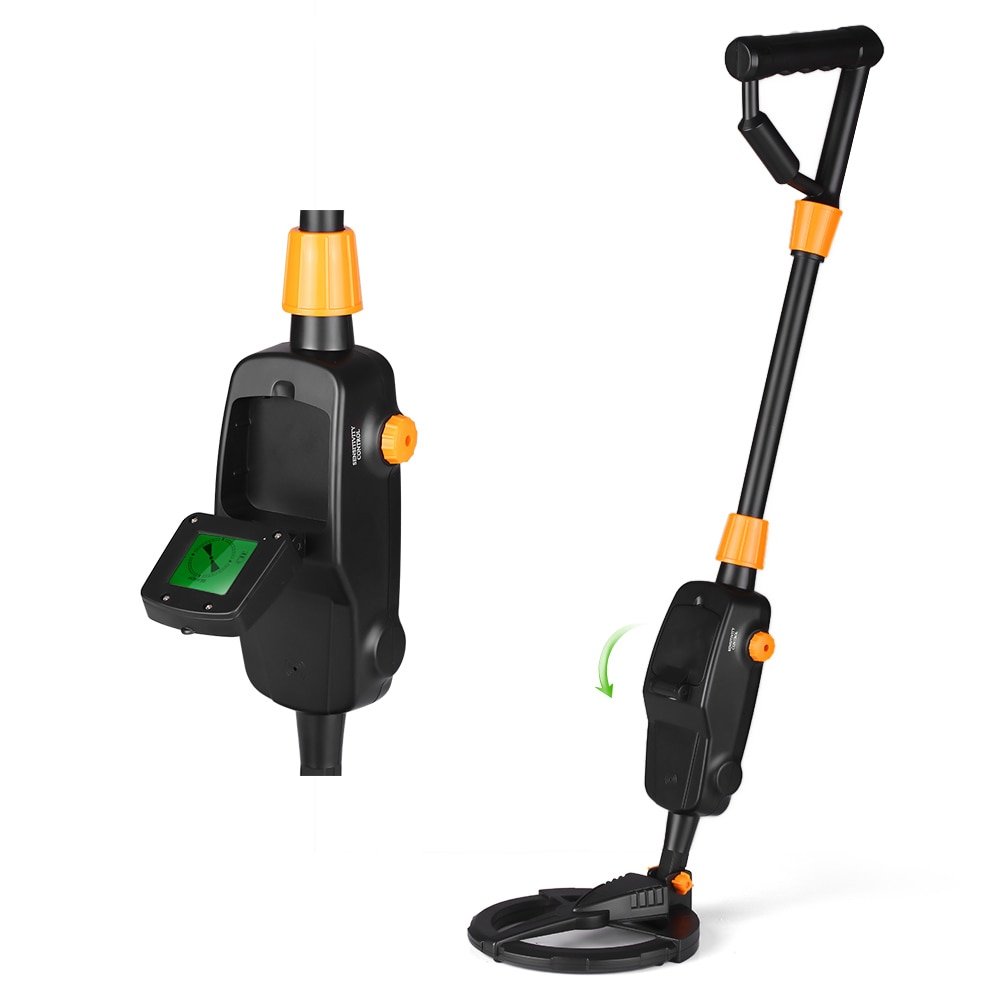 Underground Metal Detector Treasure Gold Finder Hunter Metal Detecting with Waterproof Search Coil for Kid Gold