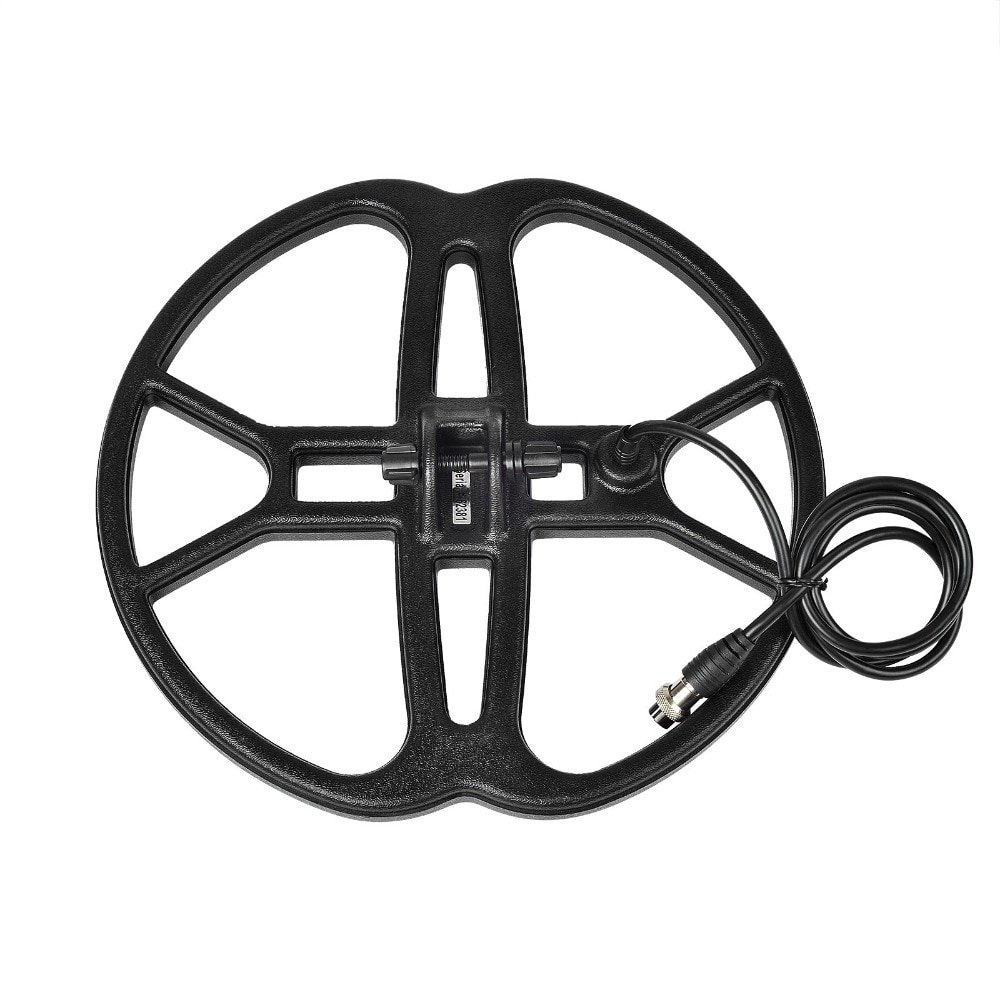 Waterproof 12 Inch 320mm Butterfly Search Coil with Cable Detector Coil Copper Probe Disc For Treasure