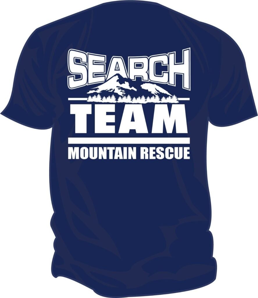 2019 New Fashion Casual Men T shirt SAR Search Rescue MOUNTAIN RESCUE TEAM Screen Printed T