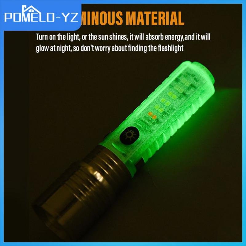 Newest Camping Lantern 30w Led Super Bright Torch Fixed Focus Fishing Searching Led Flashlight Wholesale 2023
