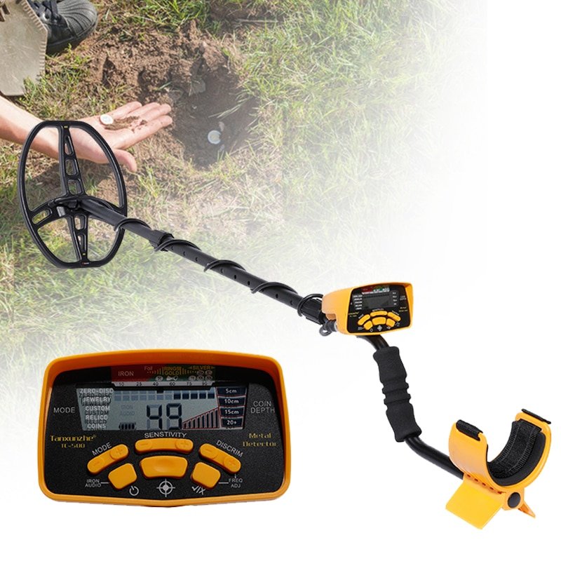 Professional Underground Metal Detector TC 500 Data Show and Back Light Function Gold Metal Detector Scanner