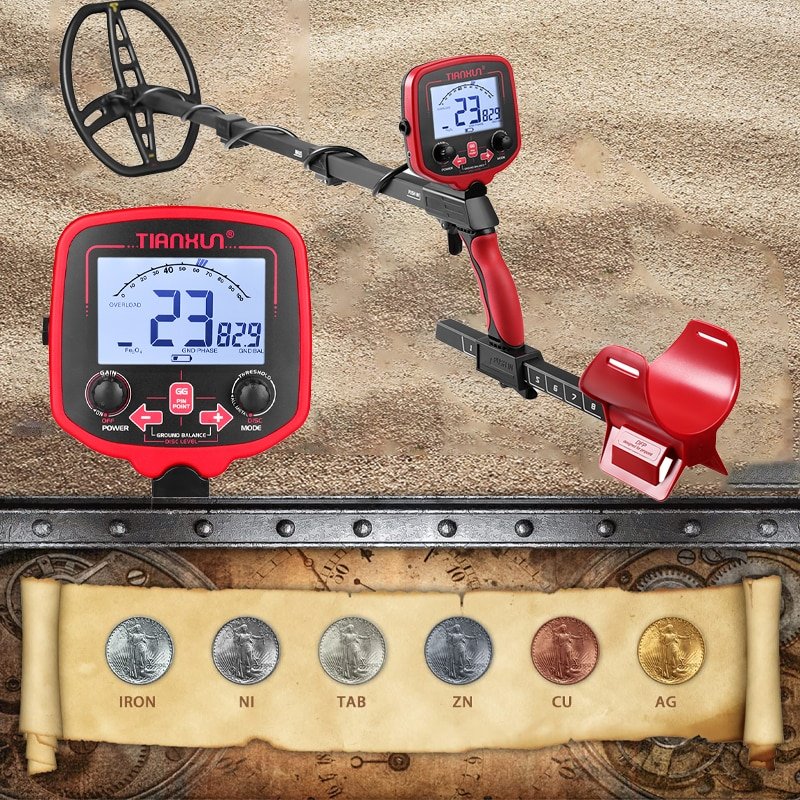 TIANXUN TX 850 PRO Professional Metal Detector Underground Depth Scanner Search Finder Gold Detector Treasure Hunter